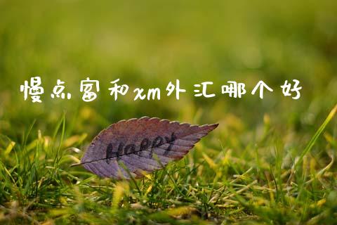 慢点富和xm外汇哪个好_https://m.jnlaobingbanjia.com_金融监管_第1张