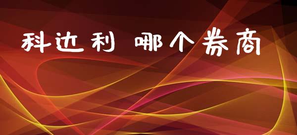 科达利 哪个券商_https://m.jnlaobingbanjia.com_股市新闻_第1张