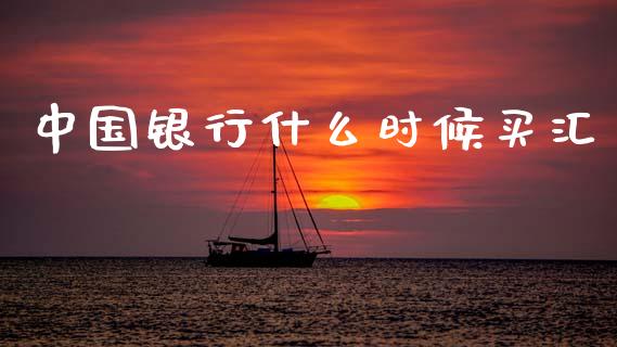 中国银行什么时候买汇_https://m.jnlaobingbanjia.com_金融监管_第1张