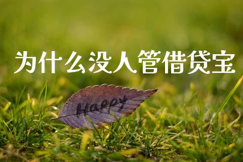 为什么没人管借贷宝_https://m.jnlaobingbanjia.com_金融监管_第1张