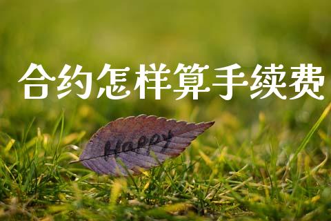 合约怎样算手续费_https://m.jnlaobingbanjia.com_全球市场_第1张