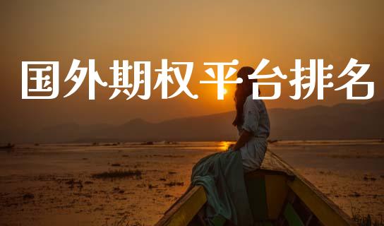 国外期权平台排名_https://m.jnlaobingbanjia.com_基金市场_第1张