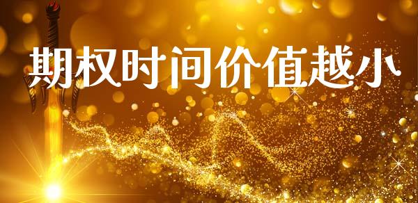 期权时间价值越小_https://m.jnlaobingbanjia.com_全球市场_第1张
