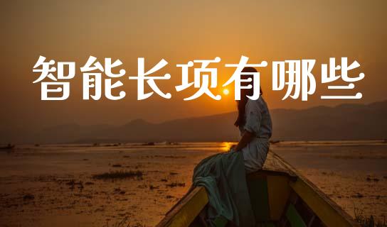 智能长项有哪些_https://m.jnlaobingbanjia.com_全球市场_第1张