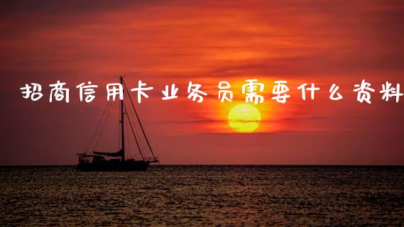 招商信用卡业务员需要什么资料_https://m.jnlaobingbanjia.com_区块链_第1张
