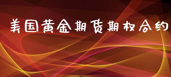 美国黄金期货期权合约_https://m.jnlaobingbanjia.com_基金市场_第1张