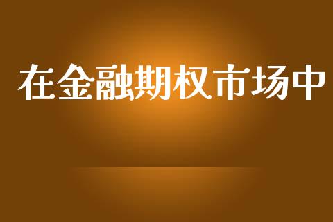 在金融期权市场中_https://m.jnlaobingbanjia.com_金融监管_第1张