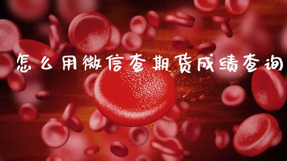怎么用微信查期货成绩查询_https://m.jnlaobingbanjia.com_区块链_第1张