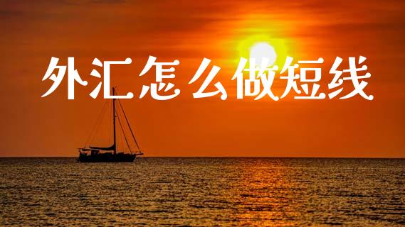 外汇怎么做短线_https://m.jnlaobingbanjia.com_股市新闻_第1张