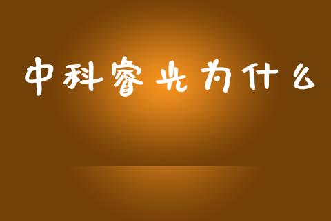 中科睿光为什么_https://m.jnlaobingbanjia.com_基金市场_第1张