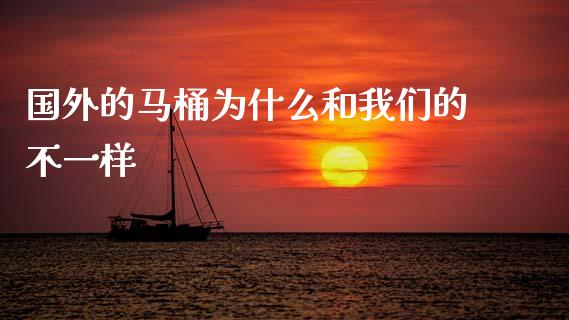 国外的马桶为什么和我们的不一样_https://m.jnlaobingbanjia.com_股市新闻_第1张