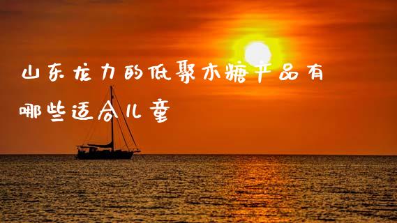 山东龙力的低聚木糖产品有哪些适合儿童_https://m.jnlaobingbanjia.com_股市新闻_第1张