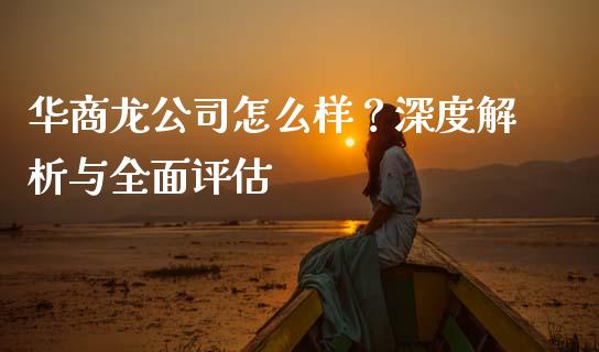 华商龙公司怎么样？深度解析与全面评估_https://m.jnlaobingbanjia.com_股市新闻_第1张