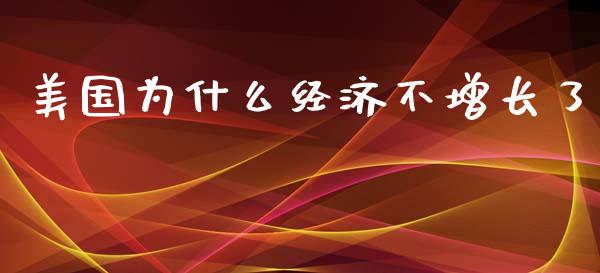 美国为什么经济不增长了_https://m.jnlaobingbanjia.com_基金市场_第1张