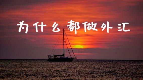 为什么都做外汇_https://m.jnlaobingbanjia.com_股市新闻_第1张
