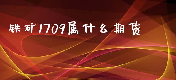铁矿1709属什么期货_https://m.jnlaobingbanjia.com_全球市场_第1张