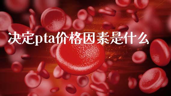 决定pta价格因素是什么_https://m.jnlaobingbanjia.com_金融监管_第1张
