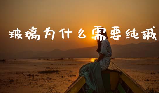 玻璃为什么需要纯碱_https://m.jnlaobingbanjia.com_全球市场_第1张