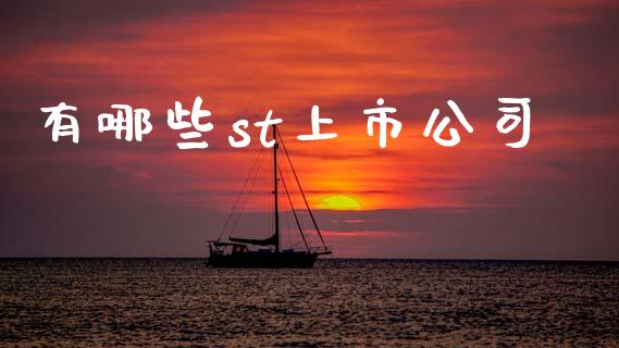 有哪些st上市公司_https://m.jnlaobingbanjia.com_股市新闻_第1张