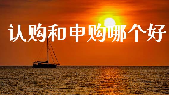 认购和申购哪个好_https://m.jnlaobingbanjia.com_理财规划_第1张