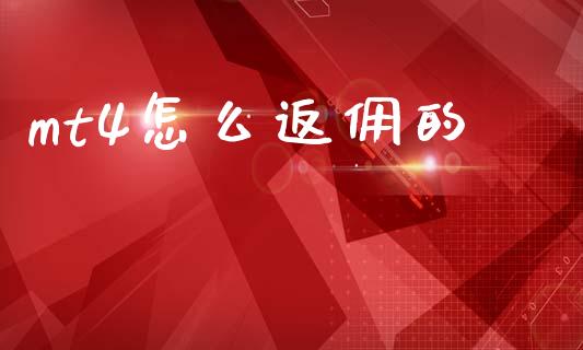 mt4怎么返佣的_https://m.jnlaobingbanjia.com_股市新闻_第1张
