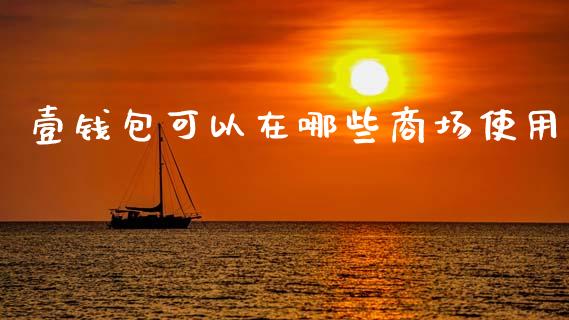 壹钱包可以在哪些商场使用_https://m.jnlaobingbanjia.com_区块链_第1张