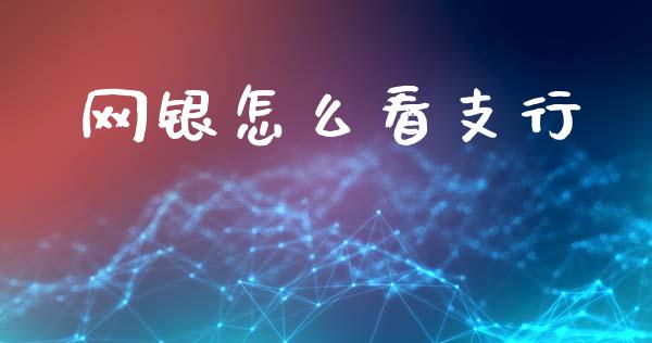 网银怎么看支行_https://m.jnlaobingbanjia.com_全球市场_第1张