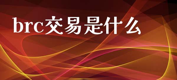 brc交易是什么_https://m.jnlaobingbanjia.com_金融监管_第1张