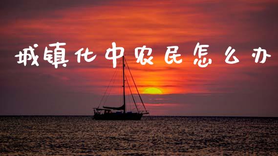 城镇化中农民怎么办_https://m.jnlaobingbanjia.com_股市新闻_第1张