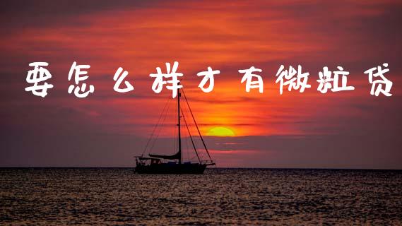 要怎么样才有微粒贷_https://m.jnlaobingbanjia.com_基金市场_第1张