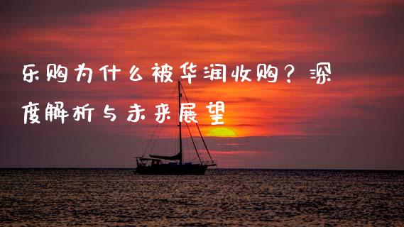 乐购为什么被华润收购？深度解析与未来展望_https://m.jnlaobingbanjia.com_全球市场_第1张