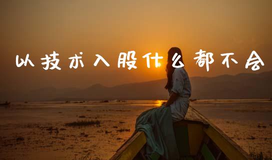 以技术入股什么都不会_https://m.jnlaobingbanjia.com_理财规划_第1张