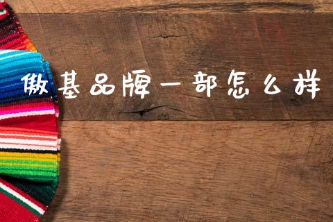 傲基品牌一部怎么样_https://m.jnlaobingbanjia.com_全球市场_第1张