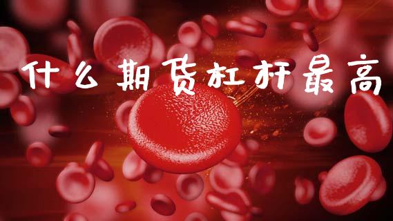 什么期货杠杆最高_https://m.jnlaobingbanjia.com_理财规划_第1张