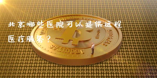 北京哪些医院可以提供远程医疗服务？_https://m.jnlaobingbanjia.com_基金市场_第1张