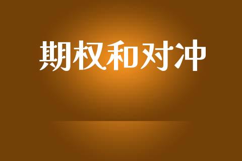 期权和对冲_https://m.jnlaobingbanjia.com_理财规划_第1张