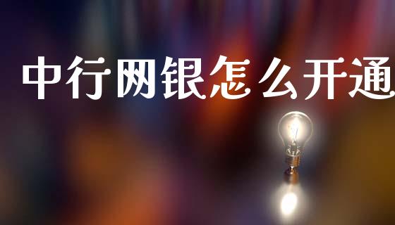 中行网银怎么开通_https://m.jnlaobingbanjia.com_理财规划_第1张