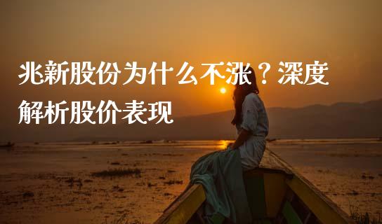 兆新股份为什么不涨？深度解析股价表现_https://m.jnlaobingbanjia.com_全球市场_第1张