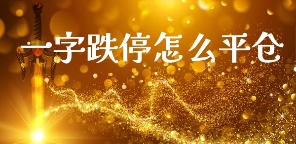 一字跌停怎么平仓_https://m.jnlaobingbanjia.com_区块链_第1张