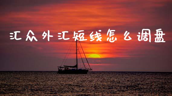 汇众外汇短线怎么调盘_https://m.jnlaobingbanjia.com_基金市场_第1张