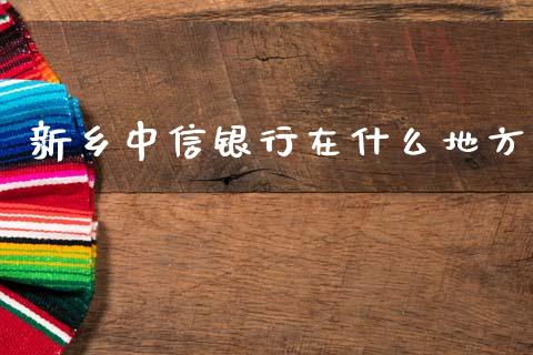 新乡中信银行在什么地方_https://m.jnlaobingbanjia.com_股市新闻_第1张