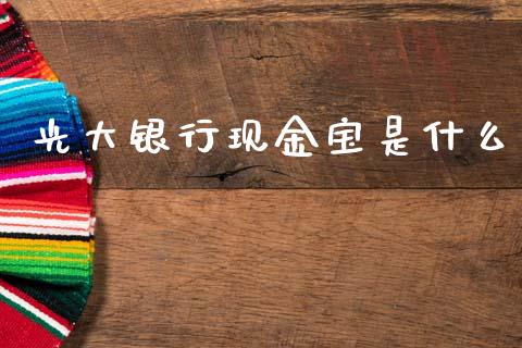 光大银行现金宝是什么_https://m.jnlaobingbanjia.com_理财规划_第1张