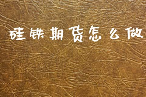 硅铁期货怎么做_https://m.jnlaobingbanjia.com_金融监管_第1张