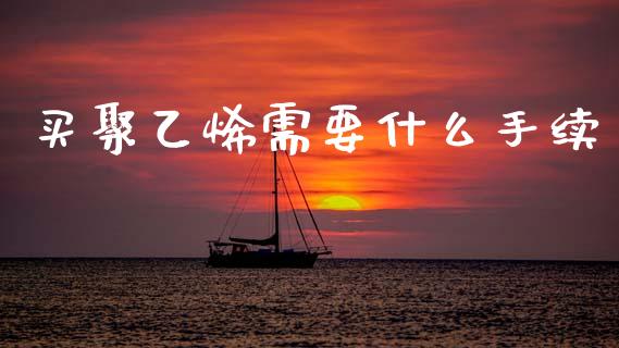 买聚乙烯需要什么手续_https://m.jnlaobingbanjia.com_基金市场_第1张