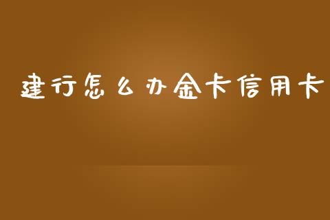 建行怎么办金卡信用卡_https://m.jnlaobingbanjia.com_金融监管_第1张