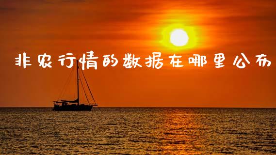 非农行情的数据在哪里公布_https://m.jnlaobingbanjia.com_基金市场_第1张