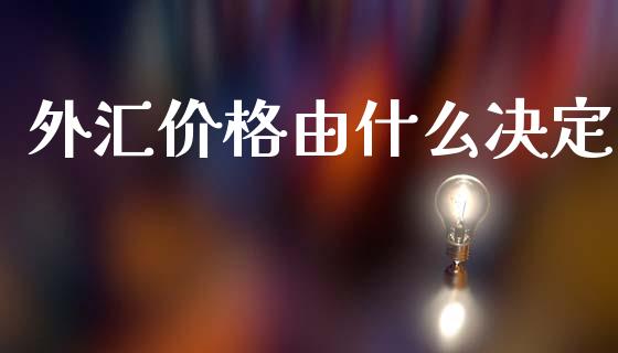 外汇价格由什么决定_https://m.jnlaobingbanjia.com_区块链_第1张
