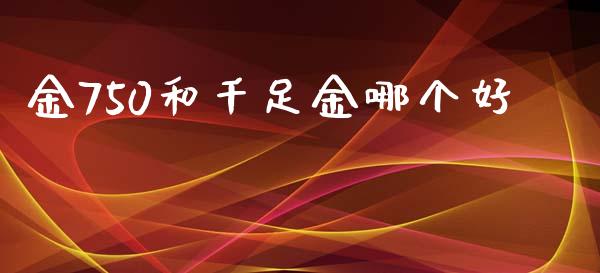 金750和千足金哪个好_https://m.jnlaobingbanjia.com_股市新闻_第1张