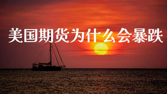 美国期货为什么会暴跌_https://m.jnlaobingbanjia.com_全球市场_第1张