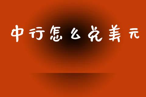 中行怎么兑美元_https://m.jnlaobingbanjia.com_理财规划_第1张